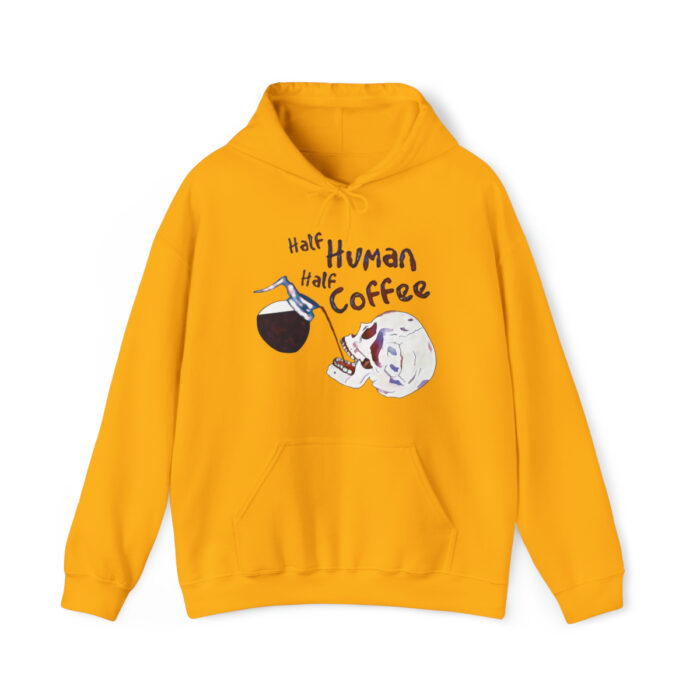 Hoodie Half Human Half Coffee - Image 53