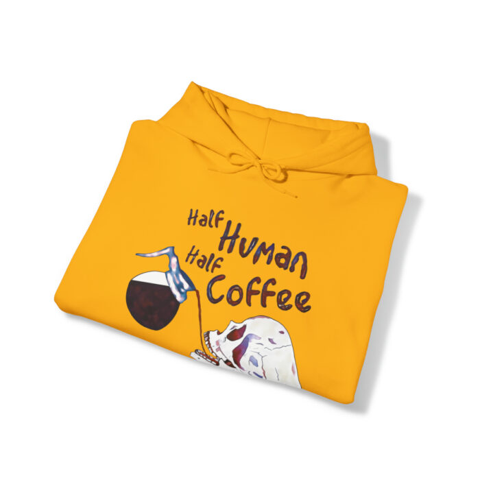 Hoodie Half Human Half Coffee - Image 56