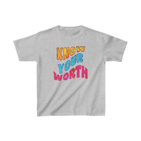 Youth Tee Know Your Worth - Image 5