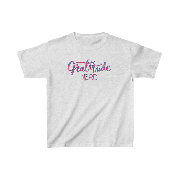 Youth Tee Gratitude Nerd - Image 5