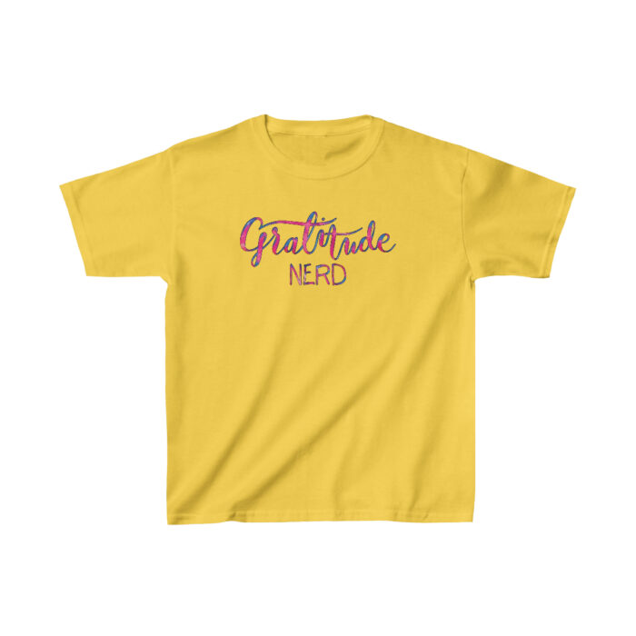 Youth Tee Gratitude Nerd - Image 7