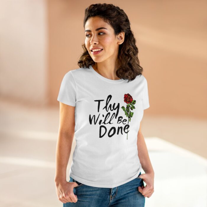 Women's Short Sleeve Tee Thy Will Be Done - Image 10