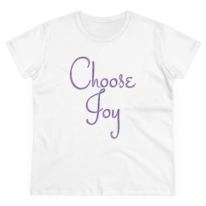 Women's Short Sleeve Tee Choose Joy - Image 2