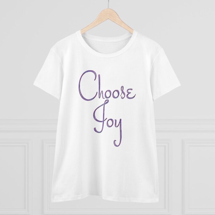 Women's Short Sleeve Tee Choose Joy - Image 4