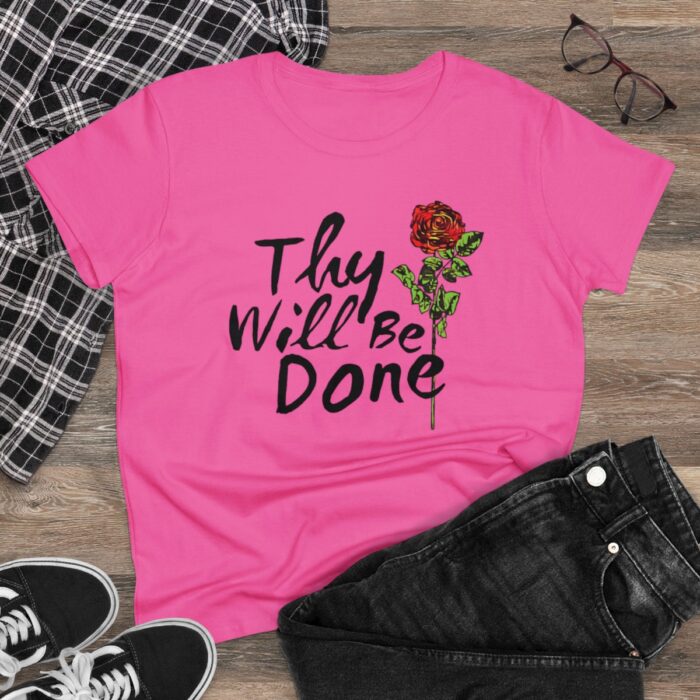 Women's Short Sleeve Tee Thy Will Be Done - Image 16