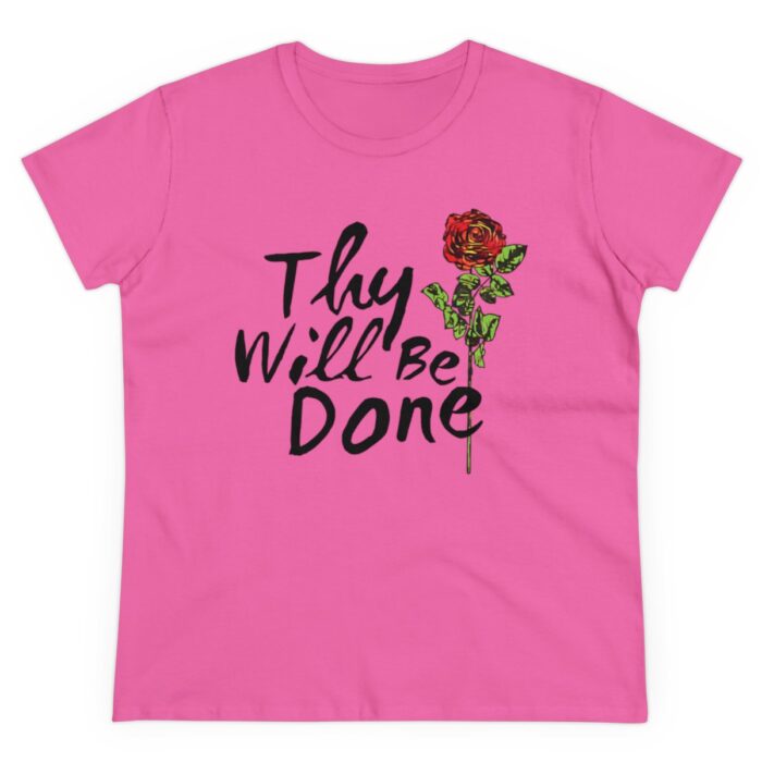 Women's Short Sleeve Tee Thy Will Be Done - Image 17