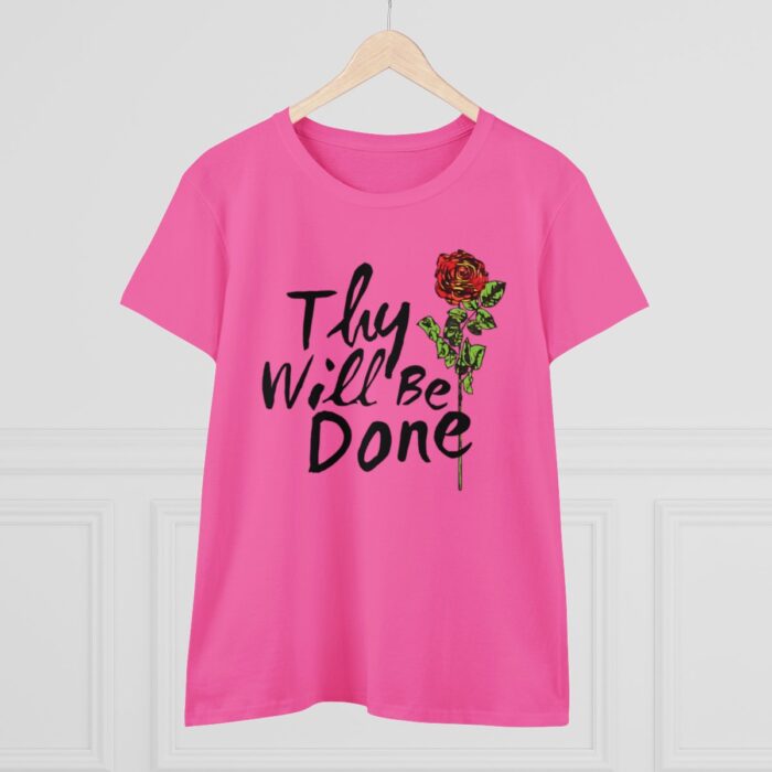 Women's Short Sleeve Tee Thy Will Be Done - Image 19