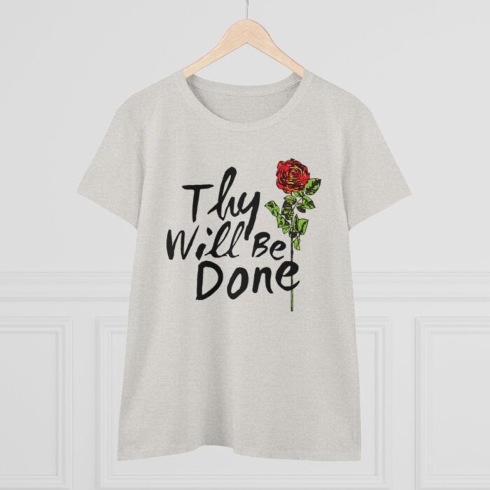 Women's Short Sleeve Tee Thy Will Be Done - Image 4