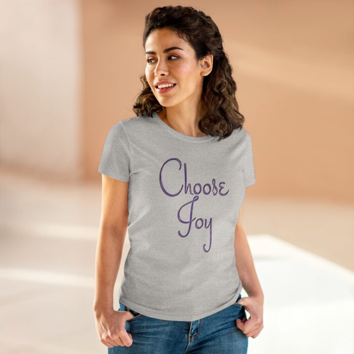 Women's Short Sleeve Tee Choose Joy - Image 10