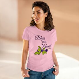 Women's Short Sleeve Tee Bless Your Heart - Image 15