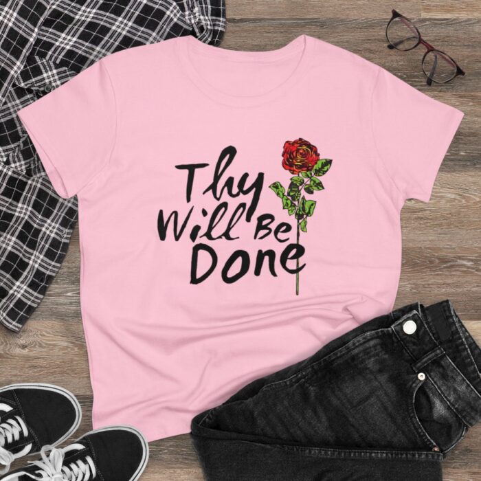 Women's Short Sleeve Tee Thy Will Be Done - Image 11