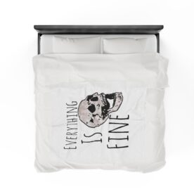 Plush Blanket Everything Is Fine - Image 16
