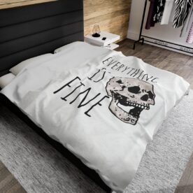 Plush Blanket Everything Is Fine - Image 20