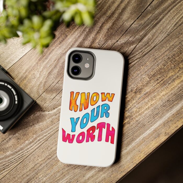 Impact Resistant iPhone Case Know Your Worth - Image 20