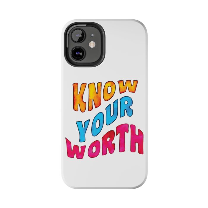 Impact Resistant iPhone Case Know Your Worth - Image 22