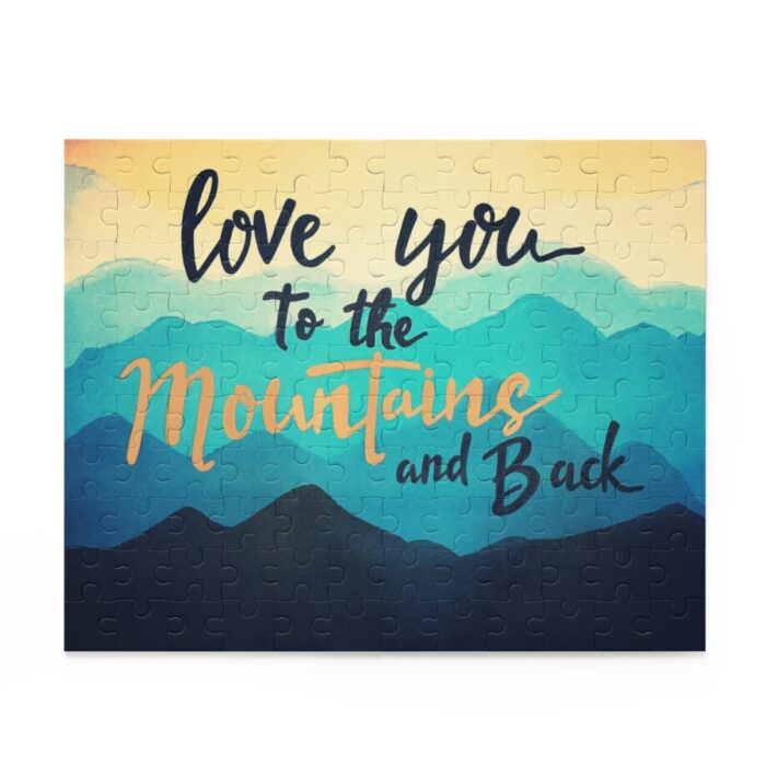 Jigsaw Puzzle Love You To The Mountains And Back - Image 2