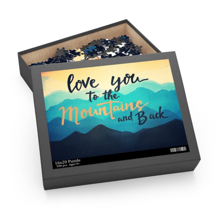 Jigsaw Puzzle Love You To The Mountains And Back - Image 8