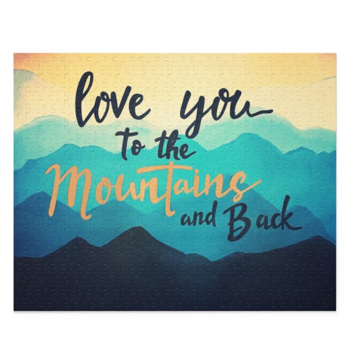 Jigsaw Puzzle Love You To The Mountains And Back - Image 7