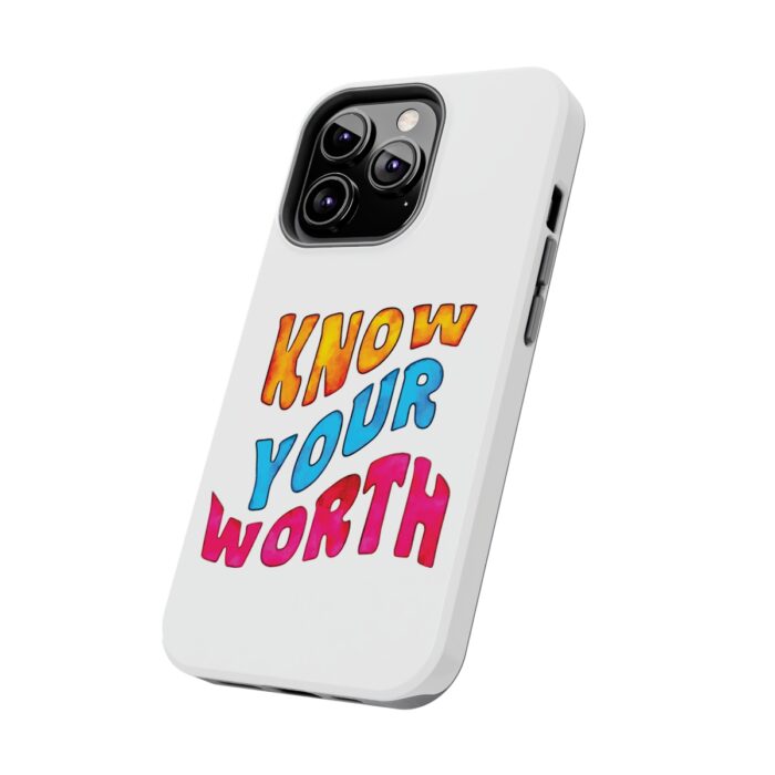 Impact Resistant iPhone Case Know Your Worth - Image 5