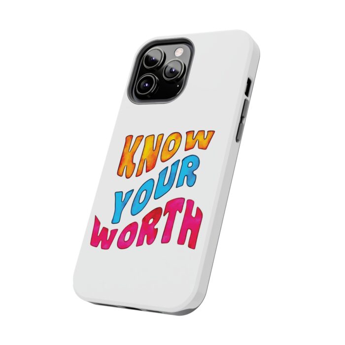 Impact Resistant iPhone Case Know Your Worth - Image 11