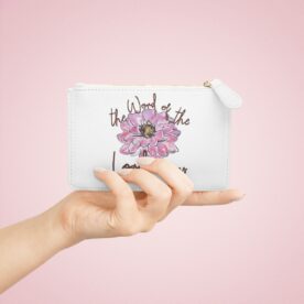 Wallet Mini Clutch Bag The Word Of The Lord Remains - Image 4