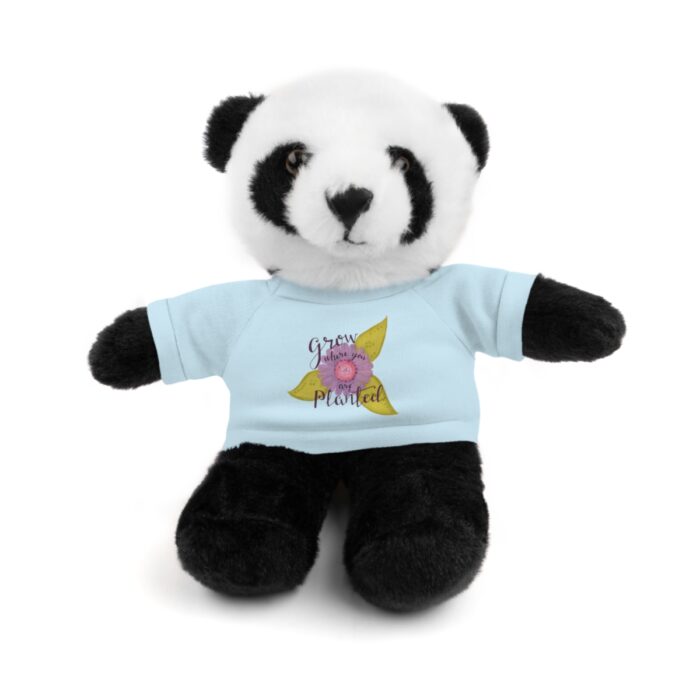 Stuffed Animal With Tee Grow Where You Are Planted - Image 16