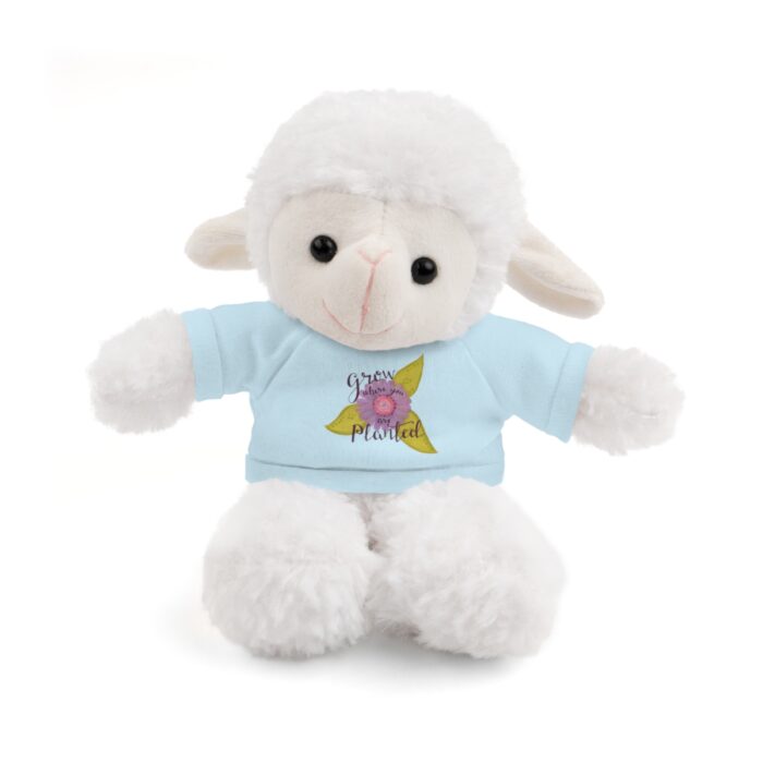 Stuffed Animal With Tee Grow Where You Are Planted - Image 19