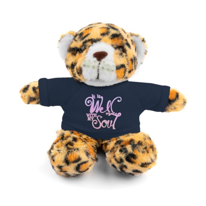 Stuffed Animal With Tee It Is Well With My Soul - Image 10