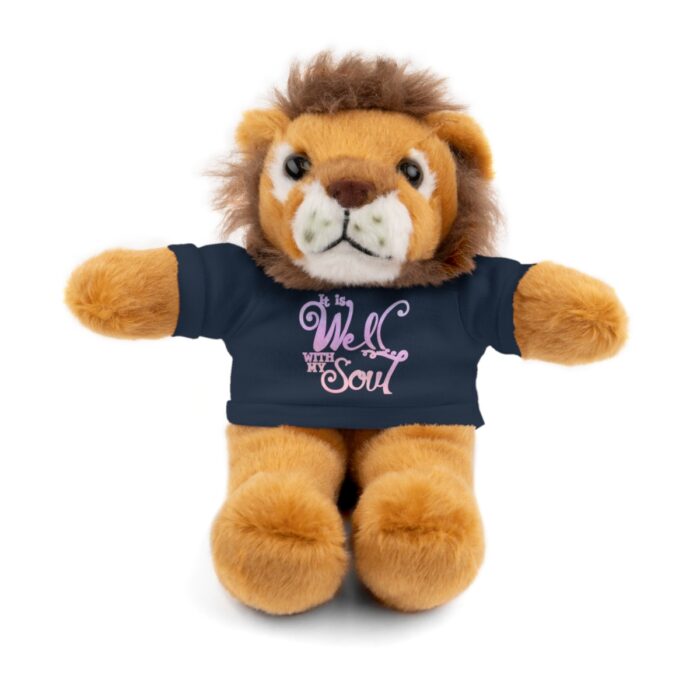 Stuffed Animal With Tee It Is Well With My Soul - Image 13