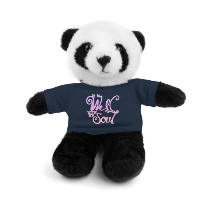 Stuffed Animal With Tee It Is Well With My Soul - Image 16