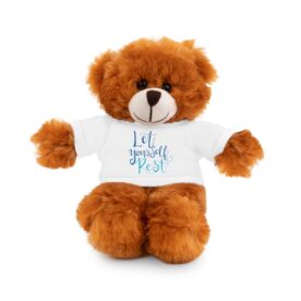 Stuffed Animal With Tee Let Yourself Rest
