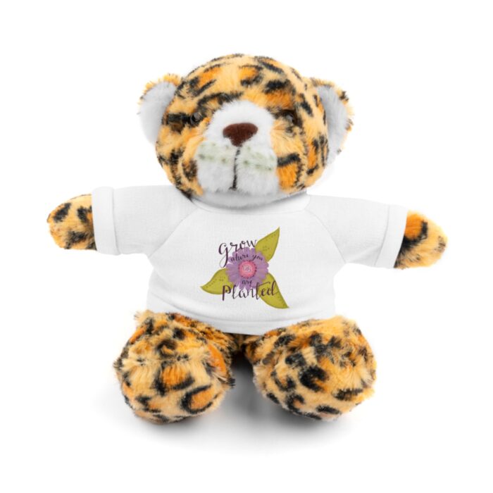 Stuffed Animal With Tee Grow Where You Are Planted - Image 25