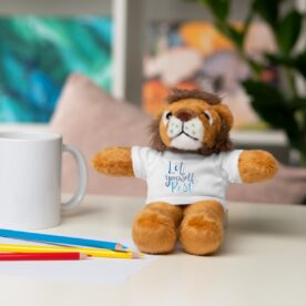 Stuffed Animal With Tee Let Yourself Rest - Image 12