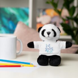Stuffed Animal With Tee Let Yourself Rest - Image 15