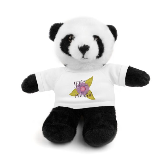 Stuffed Animal With Tee Grow Where You Are Planted - Image 31