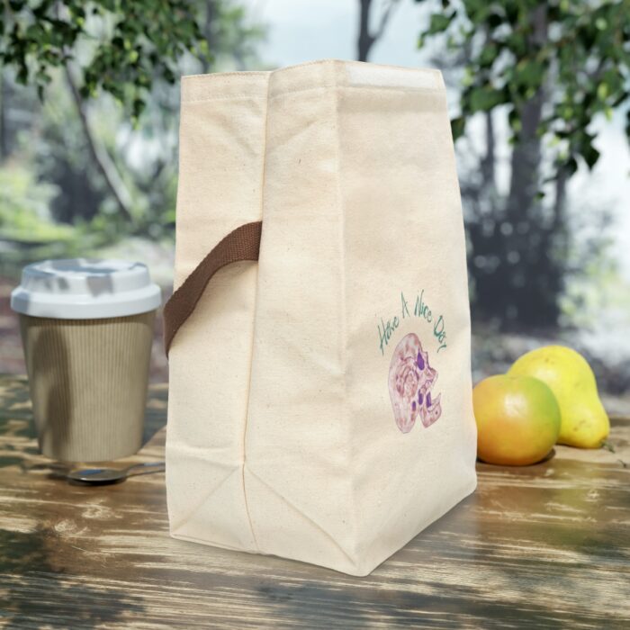 Canvas Lunch Bag Have A Nice Day - Image 5