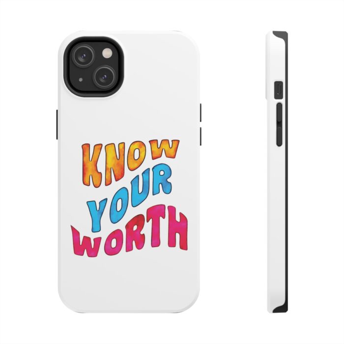 Impact Resistant iPhone Case Know Your Worth - Image 41