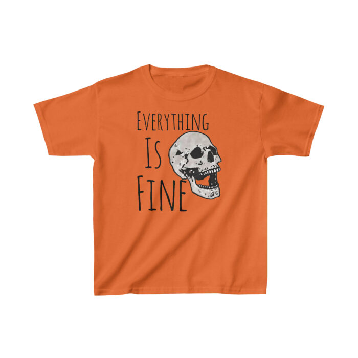 Youth Tee Everything Is Fine - Image 9