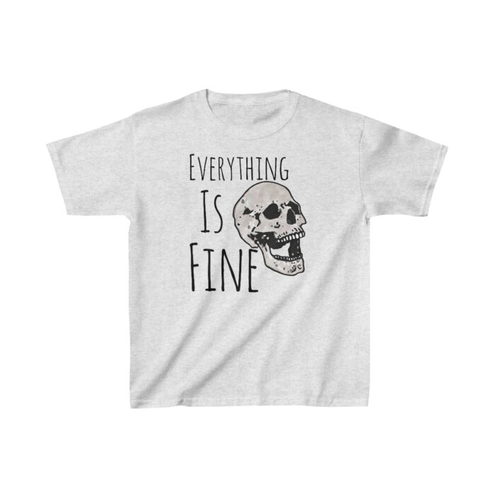 Youth Tee Everything Is Fine - Image 3