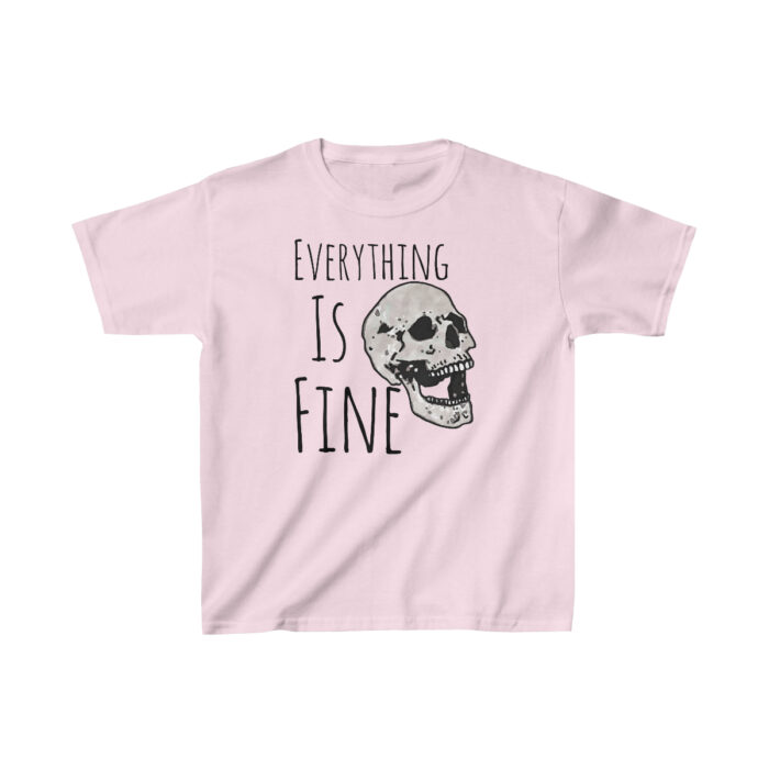 Youth Tee Everything Is Fine - Image 17