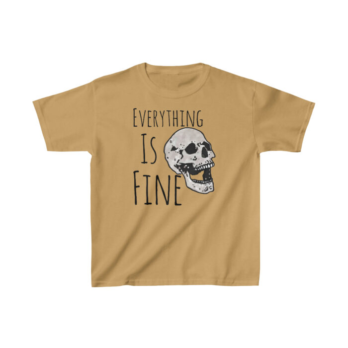 Youth Tee Everything Is Fine - Image 7