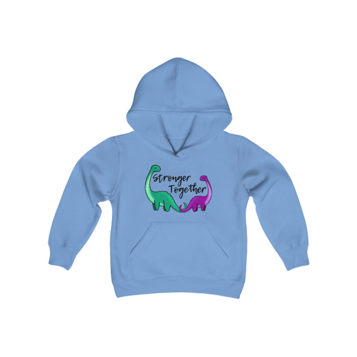 Youth Hoodie Stronger Together - Image 9