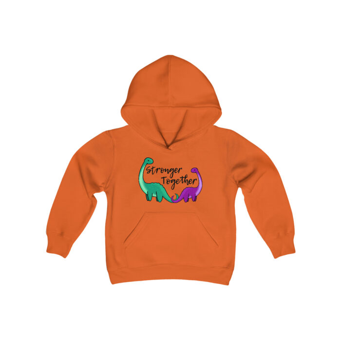 Youth Hoodie Stronger Together - Image 7