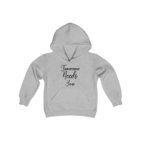 Youth Hoodie Tomorrow Needs You - Image 5