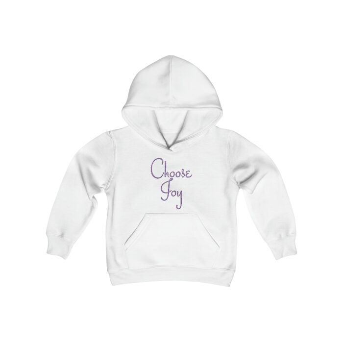 Youth Hoodie Choose Joy - Image 3