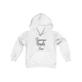 Youth Hoodie Tomorrow Needs You - Image 3