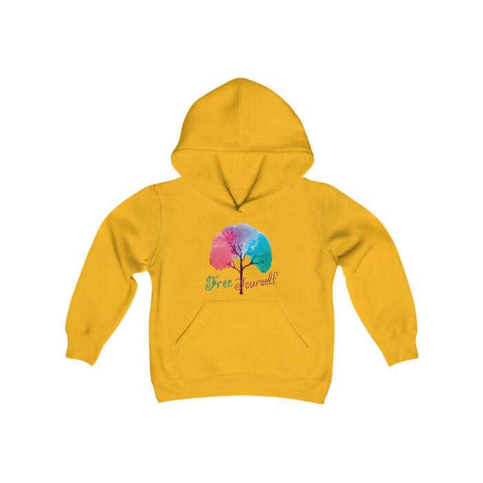 Youth Hoodie Free Yourself - Image 5