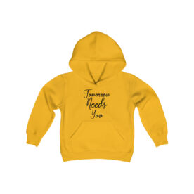 Youth Hoodie Tomorrow Needs You - Image 7