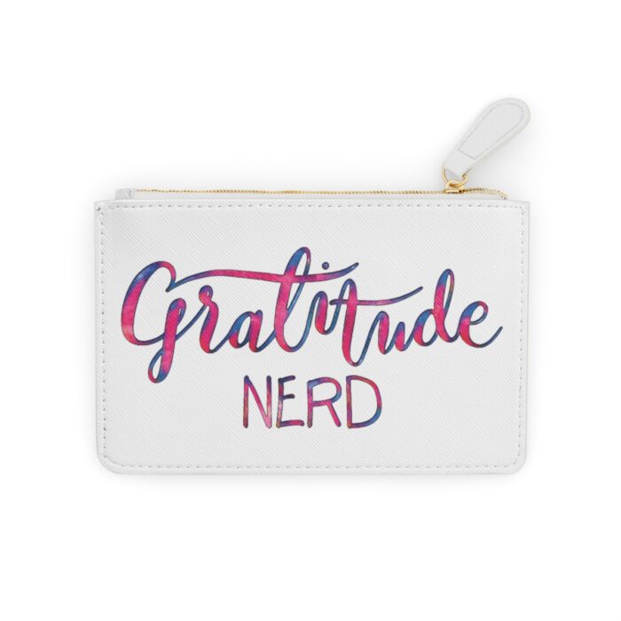 Wallet Mini Clutch Bag Gratitude Nerd