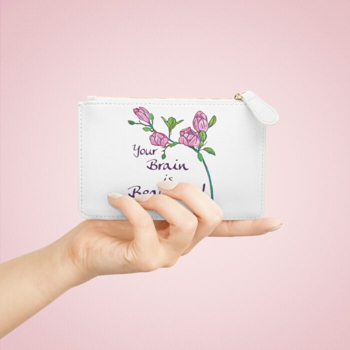 Wallet Mini Clutch Bag Your Brain Is Beautiful - Image 4